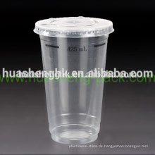 Benutzerdefinierte zum Mitnehmen 17oz Clear Printing Einweg Plastikbecher